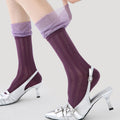 Color Block Lace Socks - DippedShop Wholesale - #6659