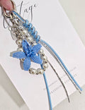 Beaded Flower Keychain Charm - DippedShop Wholesale - #8227