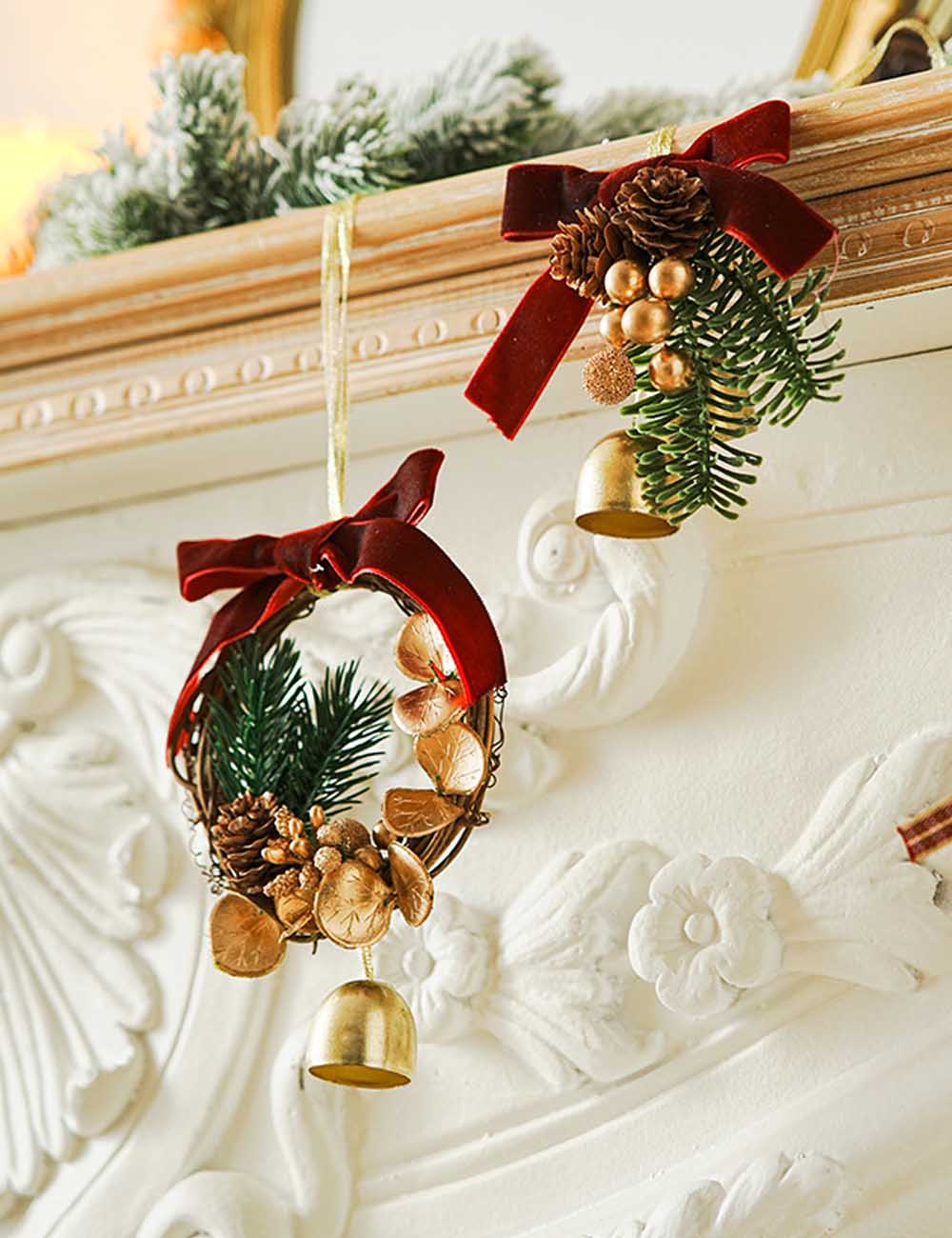 Funny Jingle Bell Christmas Tree Hanging Ornament DP25G772