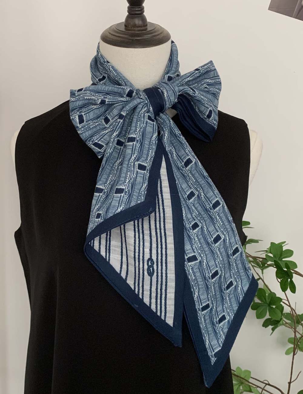 Reversible Faux Silk Scarf - DippedShop Wholesale - #4531