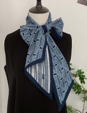 Reversible Faux Silk Scarf - DippedShop Wholesale - #4531