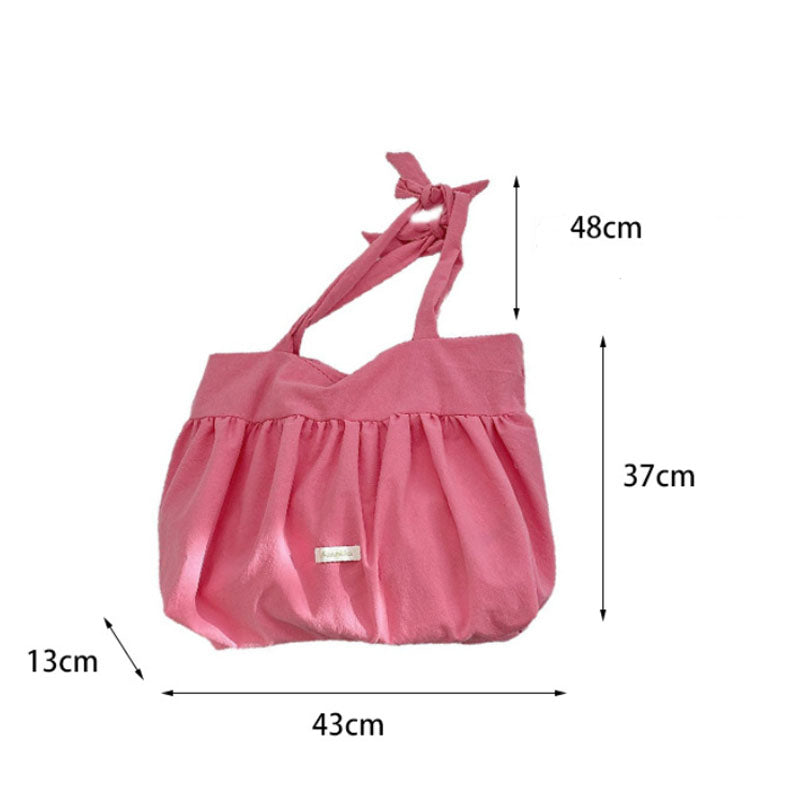 Ruched Shoulder Bag - DippedShop Wholesale - #4755