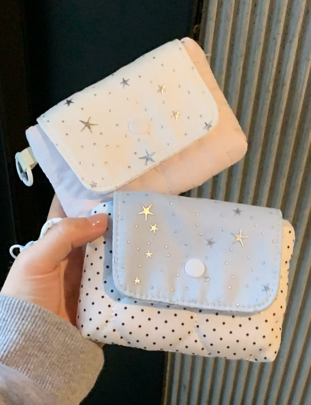 (No Charm) Cute Star Print Car - DippedShop Wholesale - #7747