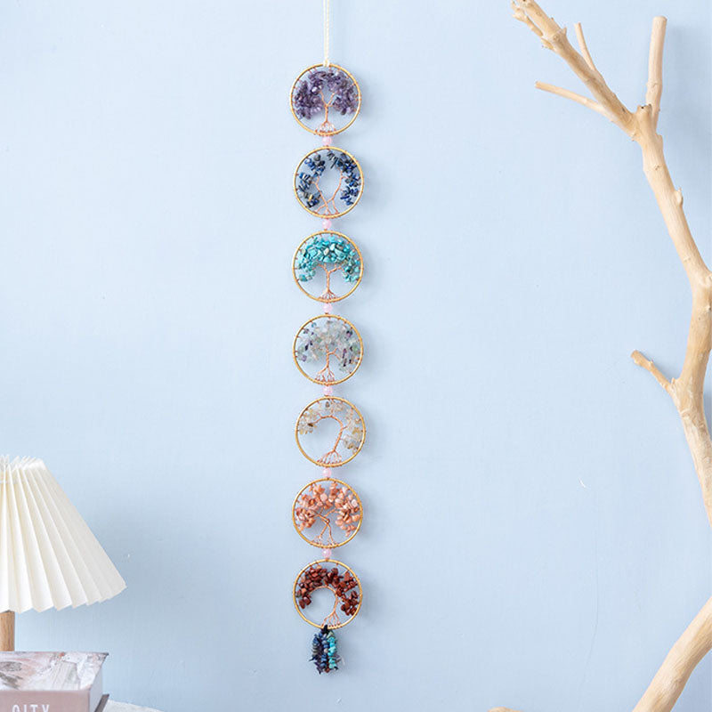 Crystal Tree Wind Chime - DippedShop Wholesale - #1667