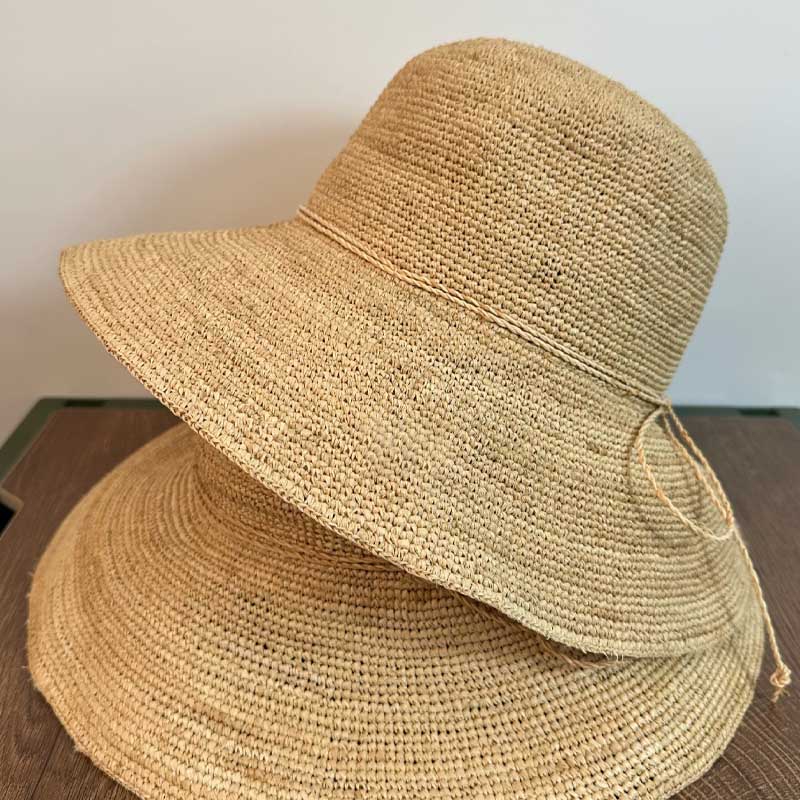 Wide Brim Straw Sun Hat - DippedShop Wholesale - #0963