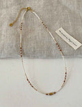Boho Beaded Choker Necklace - DippedShop Wholesale - #2595