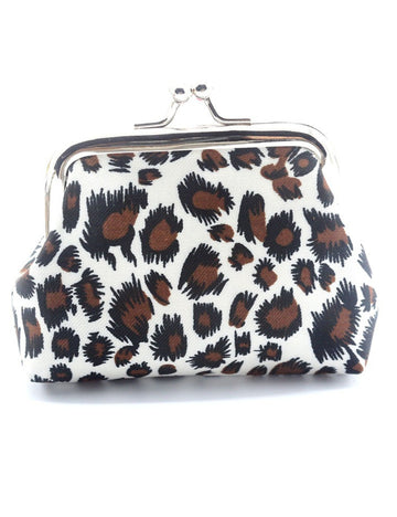 Trendy Leopard Print Mini Coin - DippedShop Wholesale - #8403