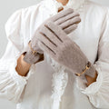 Fuzzy Plush Touch Screen Gloves - DippedShop Wholesale - #3603