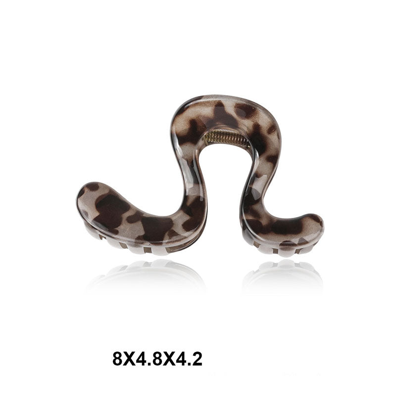 Large Geometric Claw Clip - DippedShop Wholesale - #2755