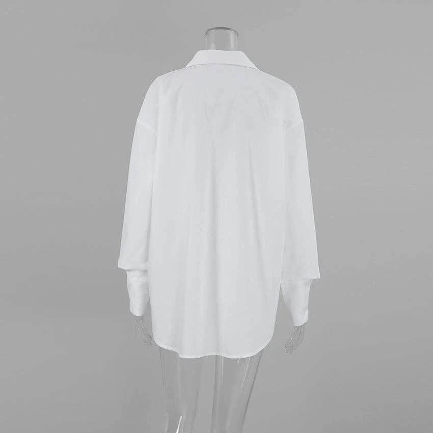 Lapel Casual Shirt - DippedShop Wholesale - #0627