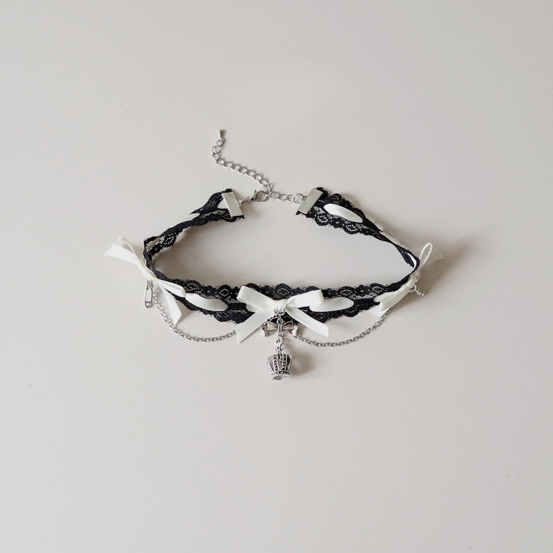 Pendant Bow Chain Lace Choker DP25B894