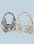 Handmade Pearl Beaded Clutch - DippedShop Wholesale - #0547