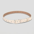 Punk Style Studded Pink Buckle Leather Belt MK2LEEP6W6JBT35