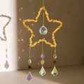 Star Crystal Suncatcher Pendant - DippedShop Wholesale - #6787