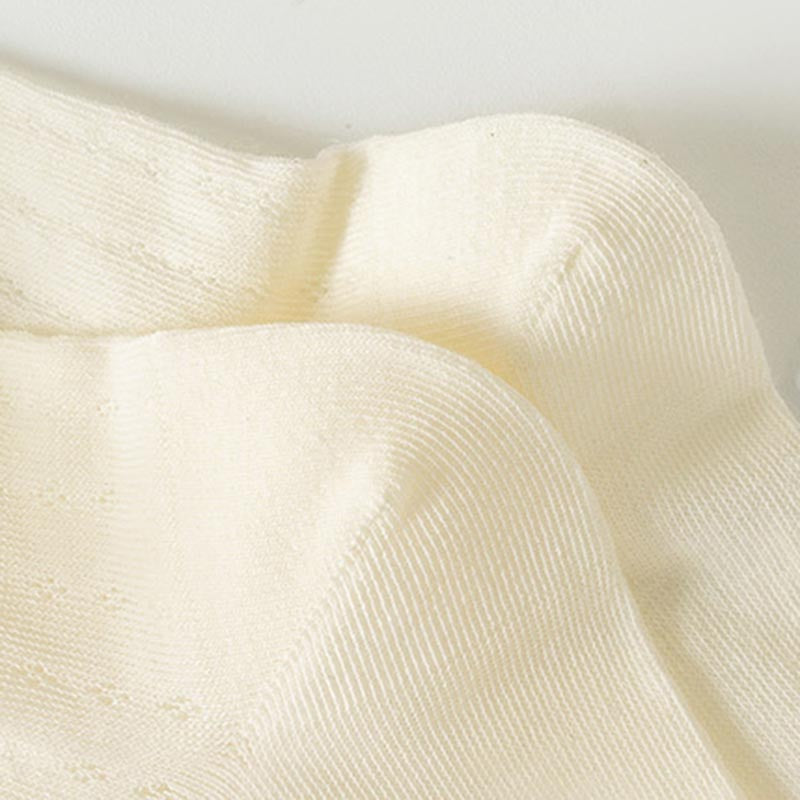 Ruffle Cuff Mesh Socks - DippedShop Wholesale - #0211
