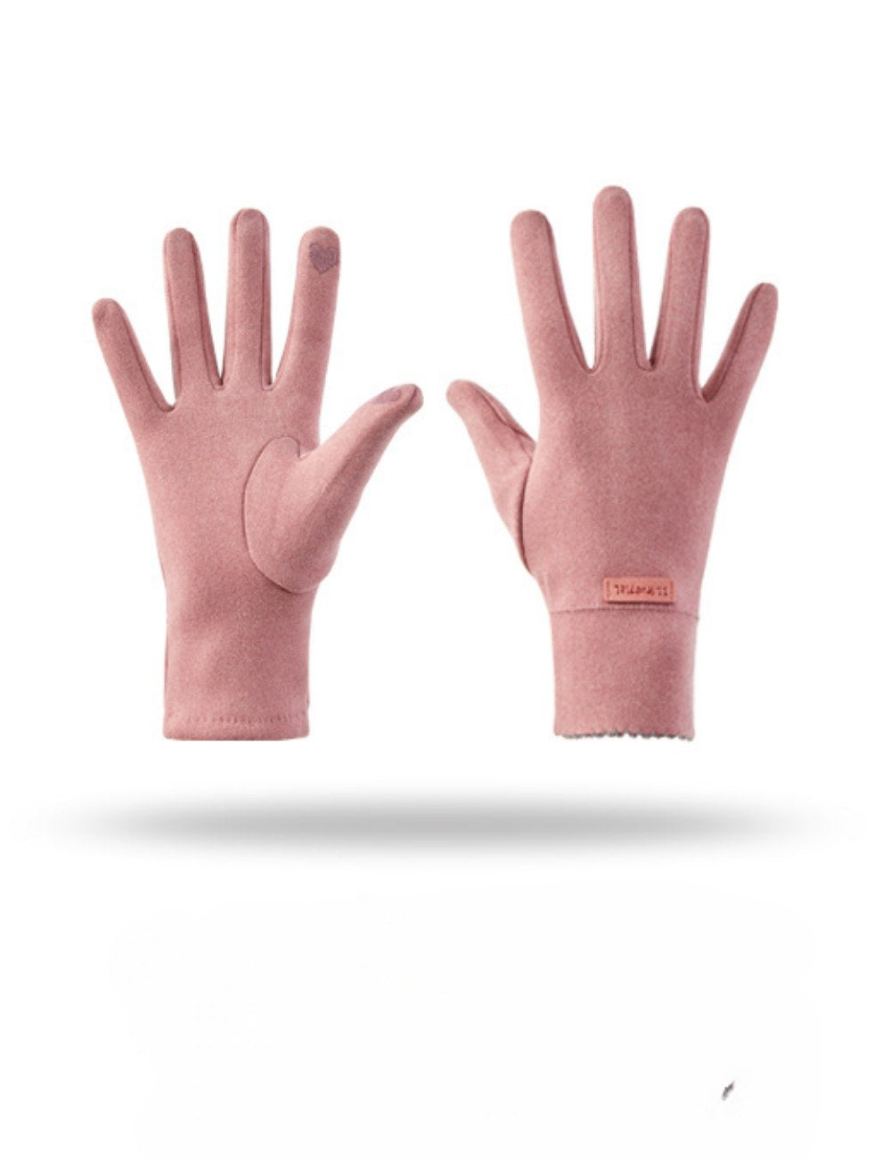 Solid Color Chamois Suede Windproof Gloves DPG2802