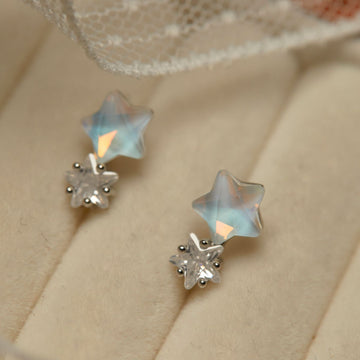 Simple Colorful Star Earrings DPJE1231