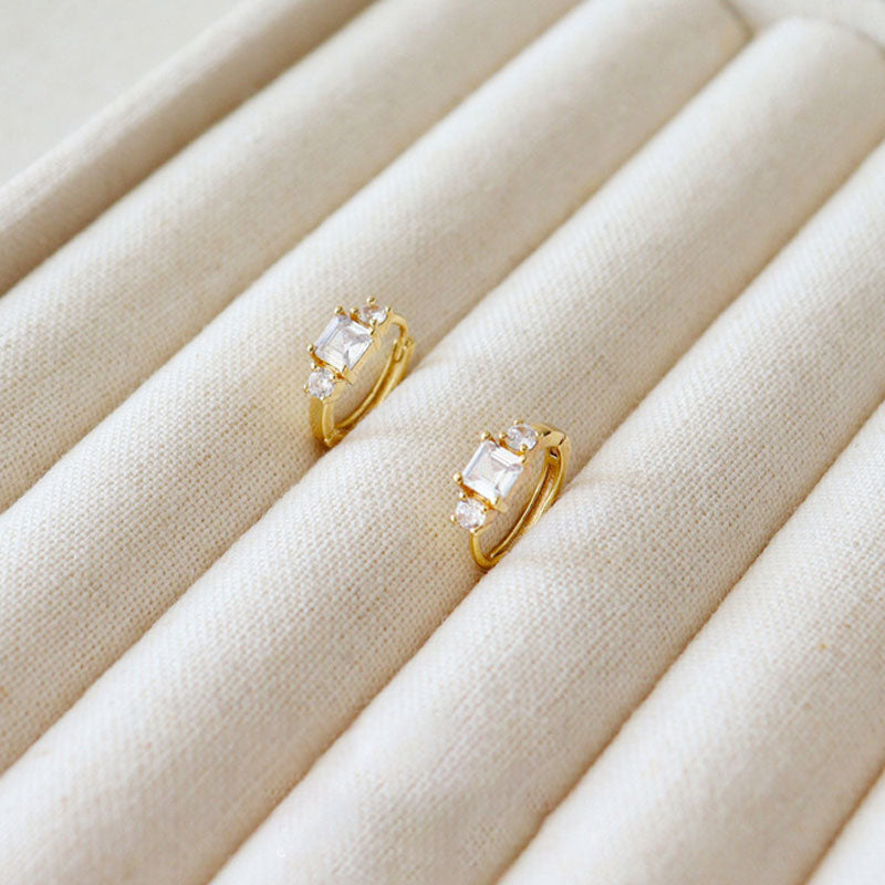 Gold Hoop Earrings - DippedShop Wholesale - #9091
