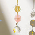 Natural Stone Crystal Ball Pendant - DippedShop Wholesale - #5043
