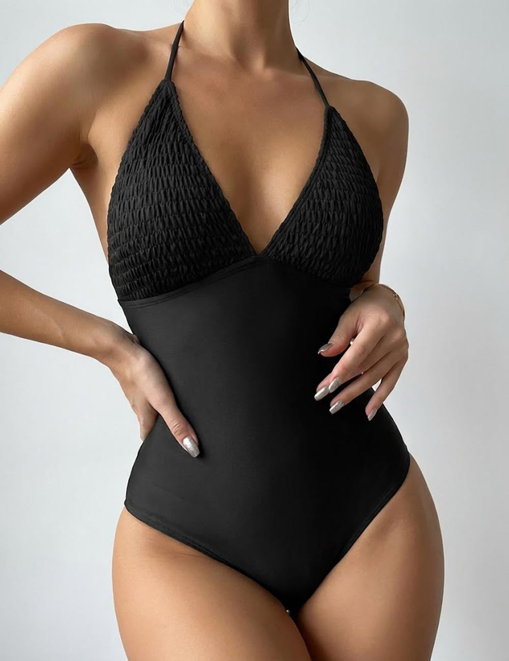 Minimalist Triangle Swimsuit - DippedShop Wholesale - #2227