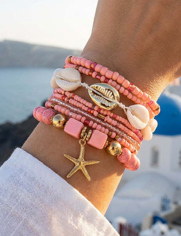 Boho Starfish Multi-Layer Bead - DippedShop Wholesale - #8739