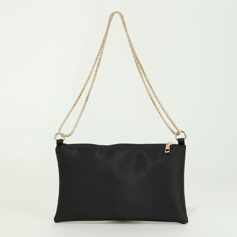 Solid Satin Evening Bag - DippedShop Wholesale - #8355