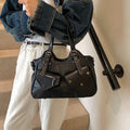 Retro Studded Shoulder Bag - DippedShop Wholesale - #9363