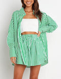 Stripe Color Block Set - DippedShop Wholesale - #4435