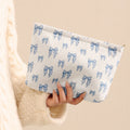 Corduroy Cartoon Cosmetic Bag - DippedShop Wholesale - #4947