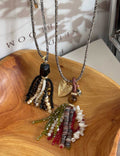Retro Beaded Tassel Necklace - DippedShop Wholesale - #9283