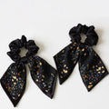 Floral Bow Elastic Hair Tie - DippedShop Wholesale - #1987