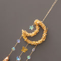 Handcrafted Moon Crystal Suncatcher - DippedShop Wholesale - #1347