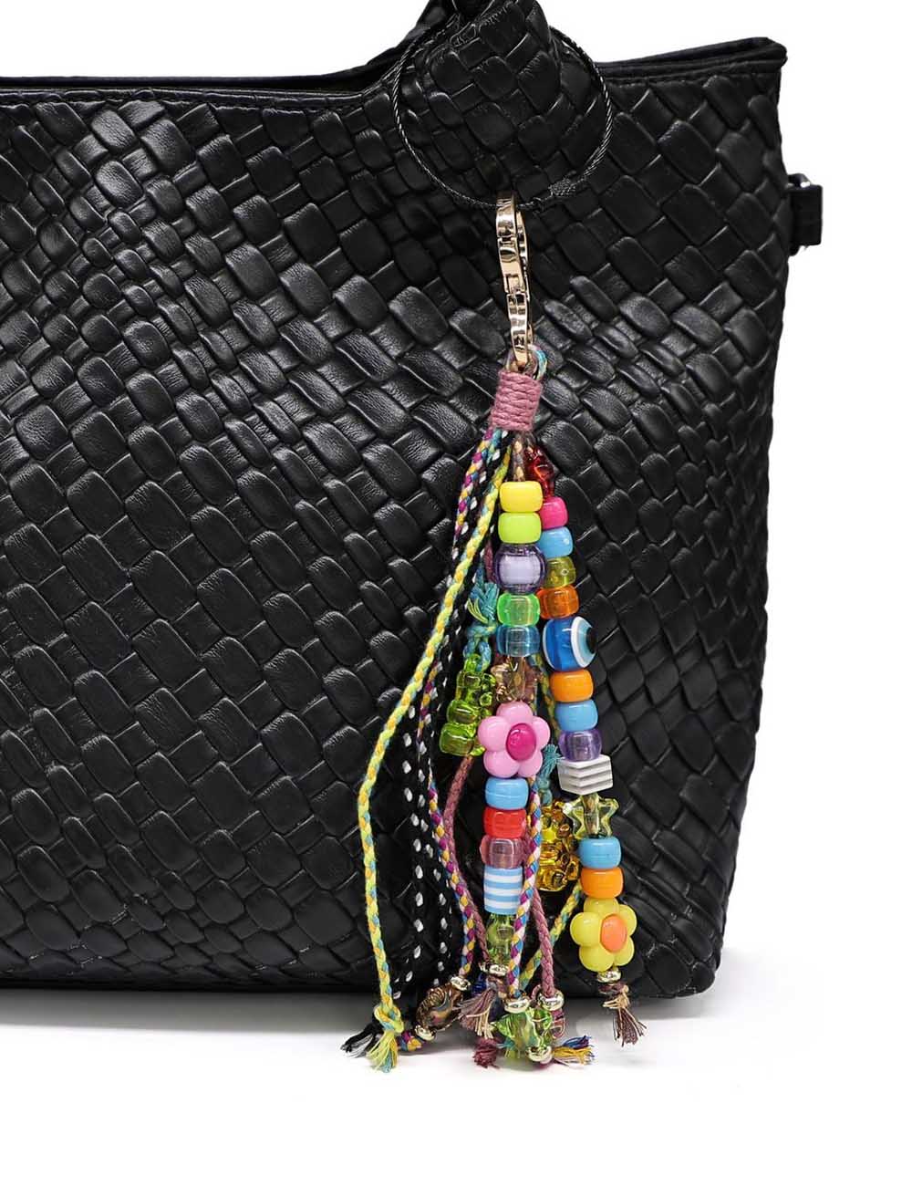 Flower Pendant Bag Charm - DippedShop Wholesale - #7155