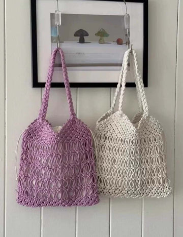 Casual Hand-Woven Shoulder Bag - DippedShop Wholesale - #4355