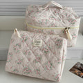 Quilted Floral Storage Bag - DippedShop Wholesale - #2387