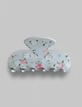 3D Flower Rhinestone Hair Claw - DippedShop Wholesale - #3555