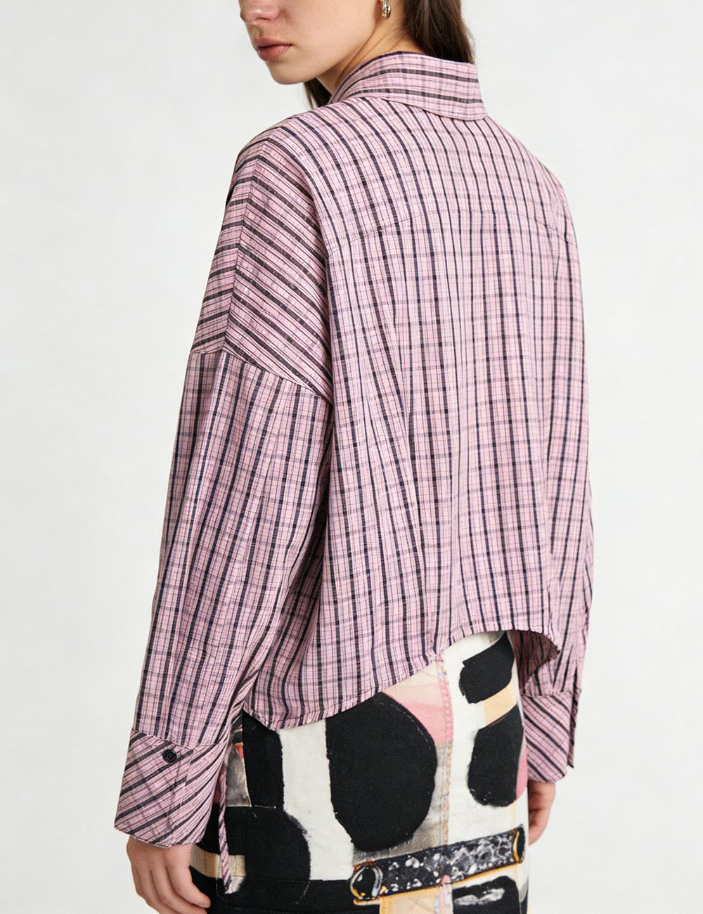 Plaid Long Sleeve Shirt - DippedShop Wholesale - #6707