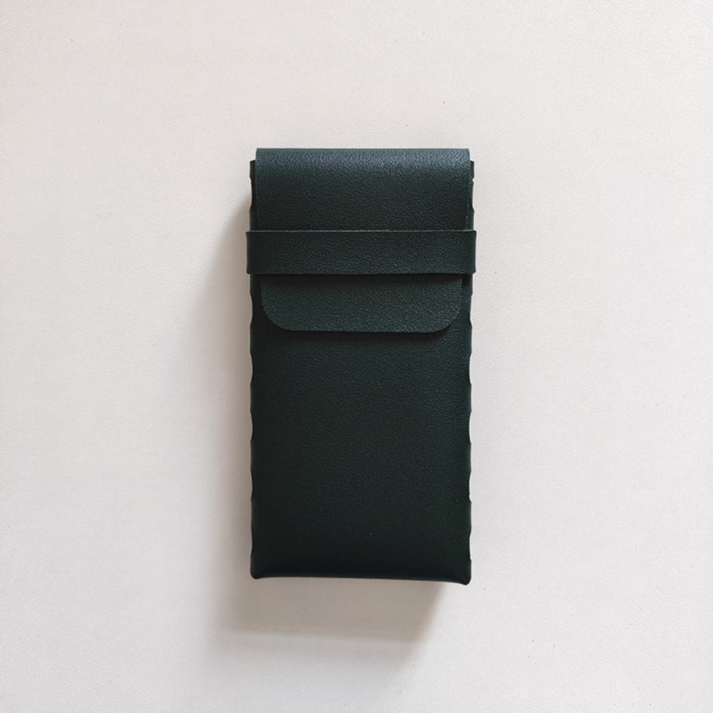 Minimalistic PU Leather Sunglass Case - DippedShop Wholesale - #5891