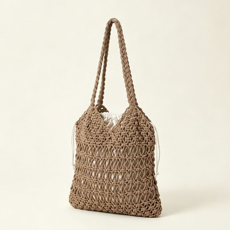 Casual Hand-Woven Shoulder Bag - DippedShop Wholesale - #3731