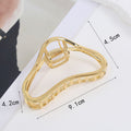 Minimalist Gold Plated Cloud Hair Claw MK2MBEP6W6HCP382