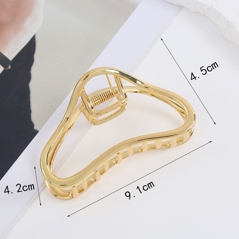 Minimalist Gold Plated Cloud Hair Claw MK2MBEP6W6HCP382
