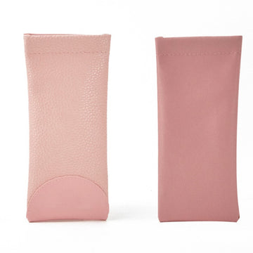 Minimalist Soft Leather Portable Eyeglass Pouch DP25B930