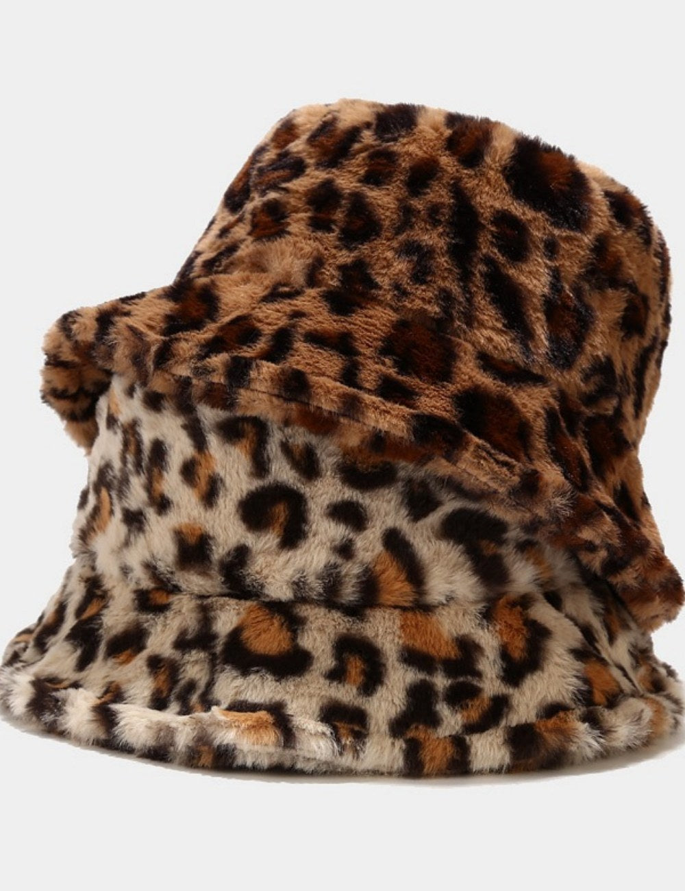 Versatile Leopard Print Thicken Bucket Hats DPBH0325