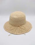 Minimalist Foldable Straw Hat - DippedShop Wholesale - #6051