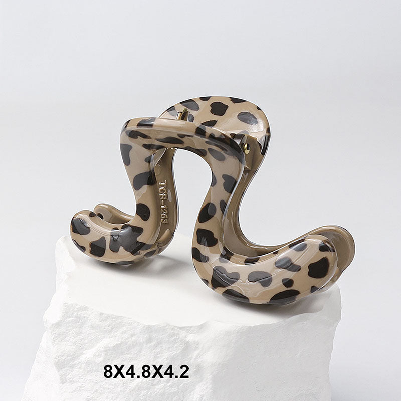 Large Geometric Claw Clip - DippedShop Wholesale - #8739