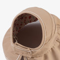 Casual Reversible Embroidery Wide Brim Sun Hat 8BK6HAT168T