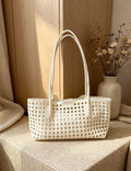 Woven Hollow Out Tote Bag - DippedShop Wholesale - #3187