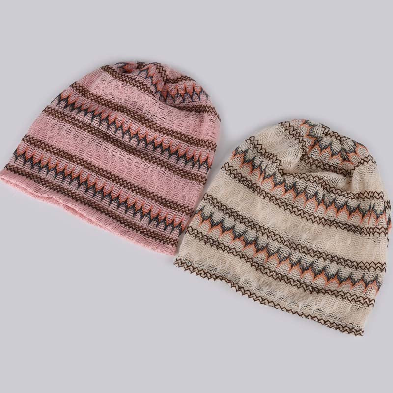 Slouchy Color Block Beanie - DippedShop Wholesale - #5203