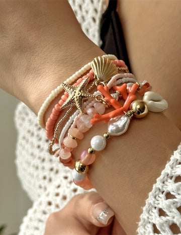 Retro Boho-Style Pearl Beads C - DippedShop Wholesale - #0435
