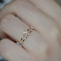 Rhinestone Butterfly Ring - DippedShop Wholesale - #3539
